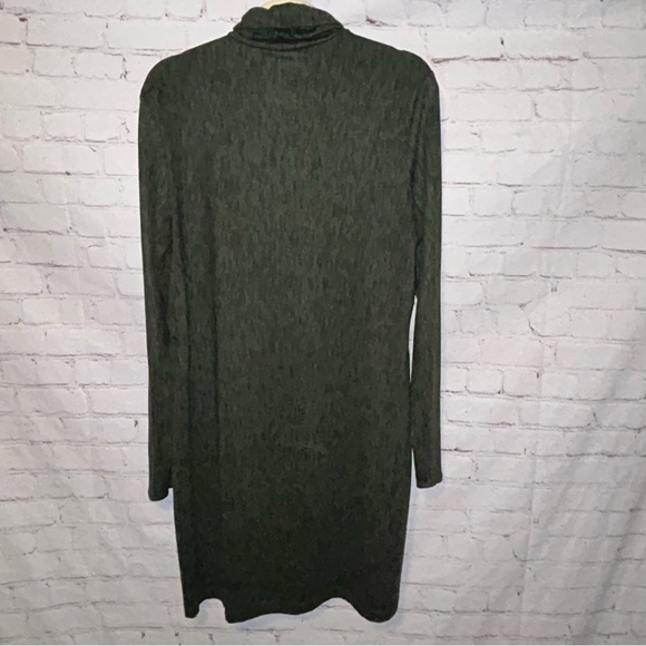 Title Nine Getaway Long Sleeve Turtleneck Dress - Flatlands size L - Picture 8 of 10